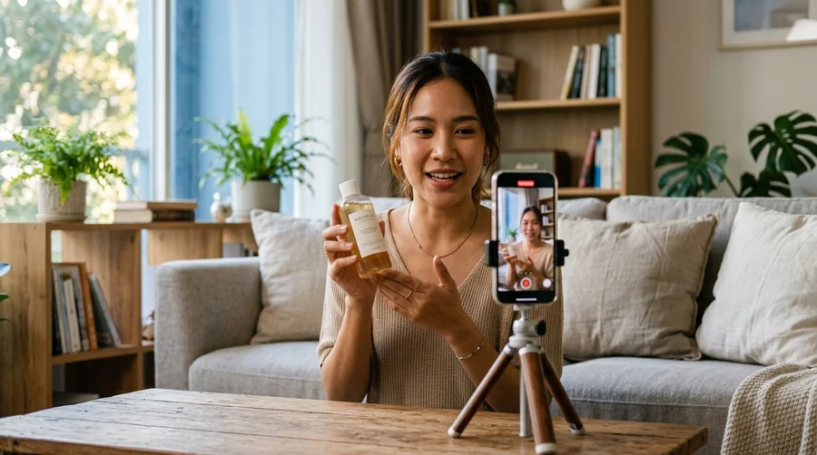 การทำคอนเทนต์ TikTok Shop เพื่อพาคนไปกดซื้อผ่านลิงก์