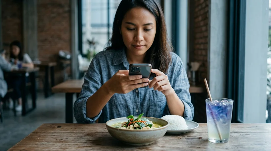 ภาพถ่ายอาหารโปรโมทร้านอาหาร คลิปสั้น เมนูซิกเนเจอร์