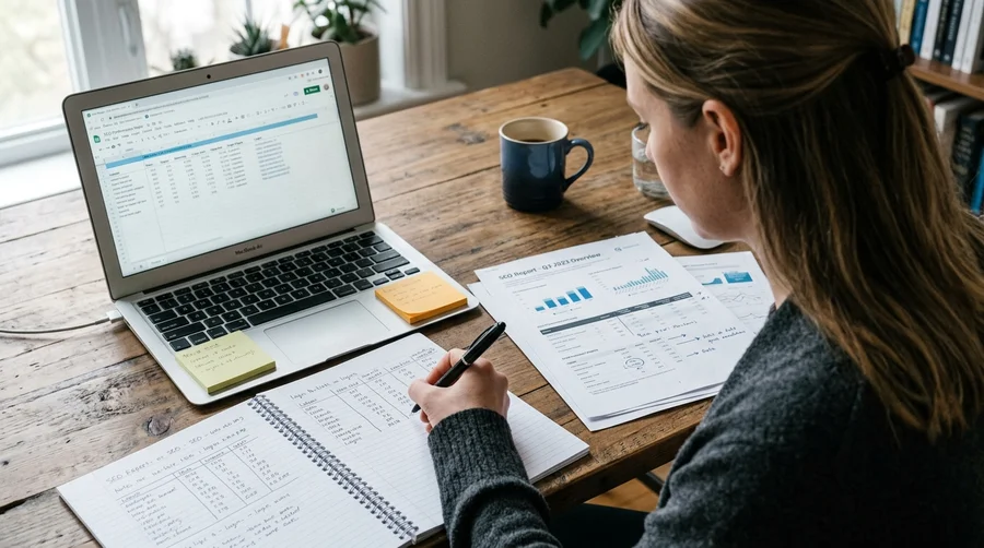 เตรียมข้อมูลก่อน check backlink ด้วย Search Console และไฟล์รายงาน