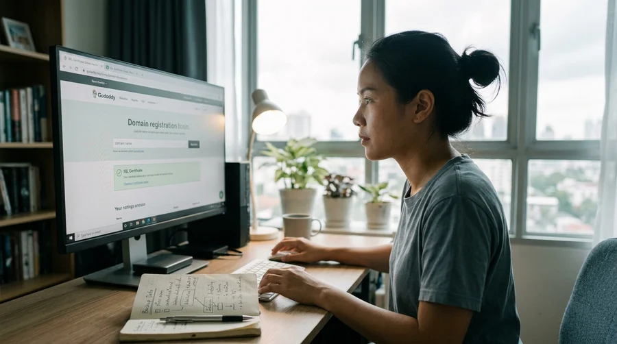 เตรียมโดเมน โฮสติ้ง SSL และสำรองข้อมูลก่อนตั้งค่า seo wordpress