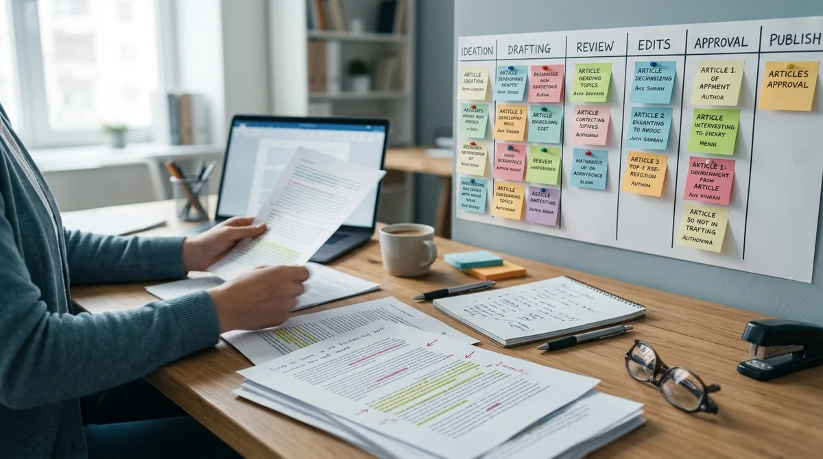 Content Approval Workflow คืออะไรและออกแบบให้เร็วขึ้นได้อย่างไร