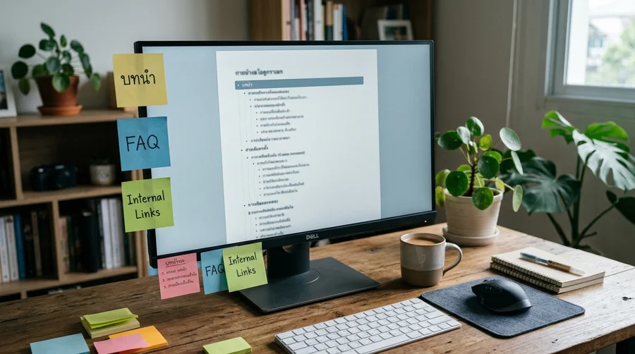 โครงสร้าง evergreen content ที่อ่านง่ายและรองรับ SEO