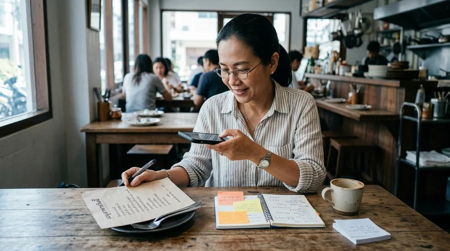 ก่อนเริ่ม seo ร้านอาหาร การเตรียมข้อมูลพื้นฐานเมนู ที่อยู่ และเวลาเปิดปิด