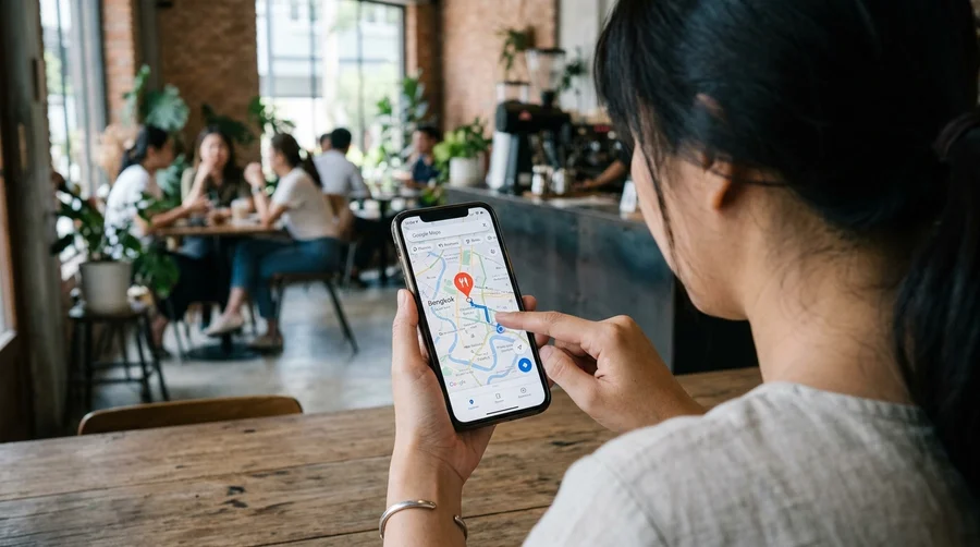 วิธีปักหมุดร้านบน Google Maps ทีละขั้นตอน