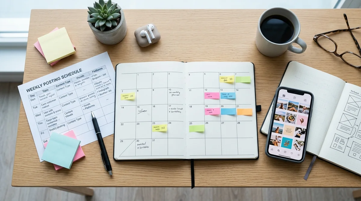ตารางโพสต์ Instagram วางคอนเทนต์ให้สม่ำเสมอและโตไว