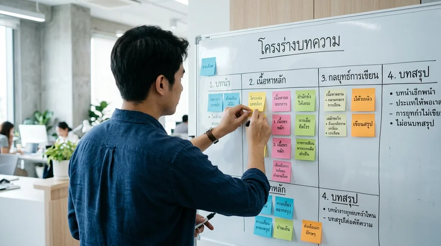 seo content strategy search intent H1 H2 H3 และการจัดโครงสร้างบทความ