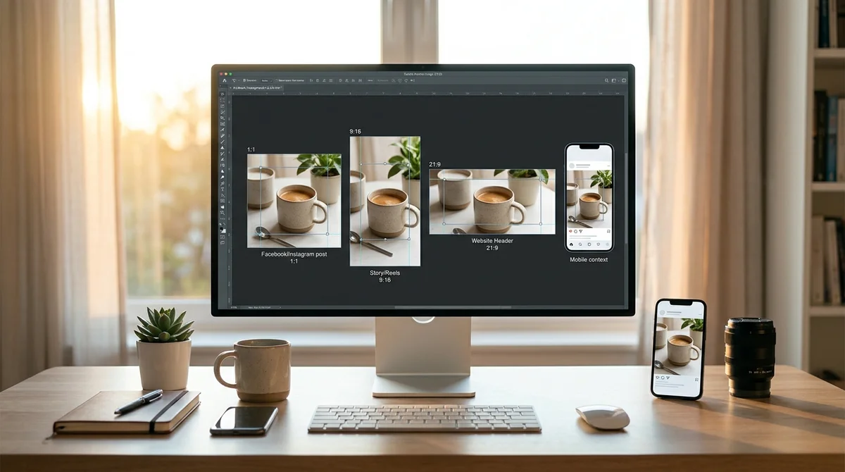 Resize รูปหลายขนาด ทำยังไงให้คมและไม่เพี้ยน