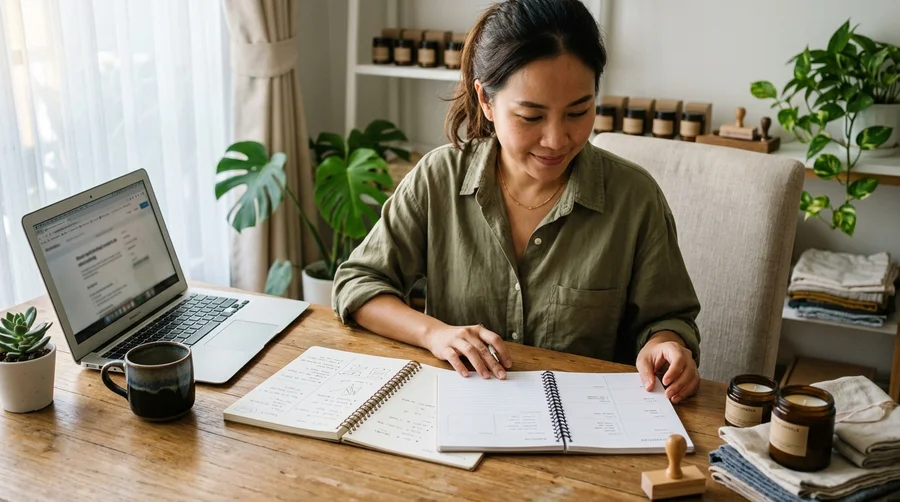 เลือก content plan template ให้เหมาะกับร้านค้าออนไลน์และทีมเล็ก